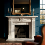 antique fireplace mantel