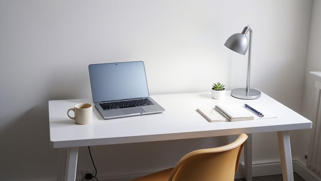 essential organized minimalist workspace