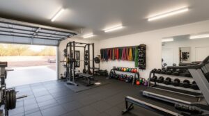 garage transformation for fitness