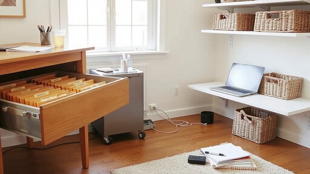 home office storage organization