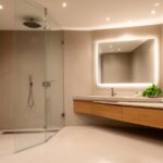 hotel style wet room design