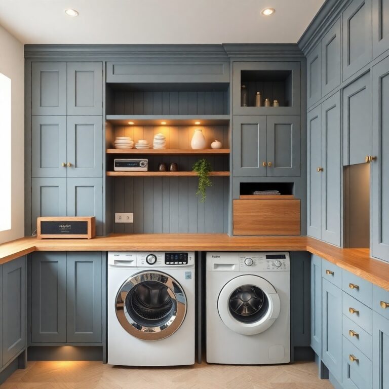 laundry room cabinets