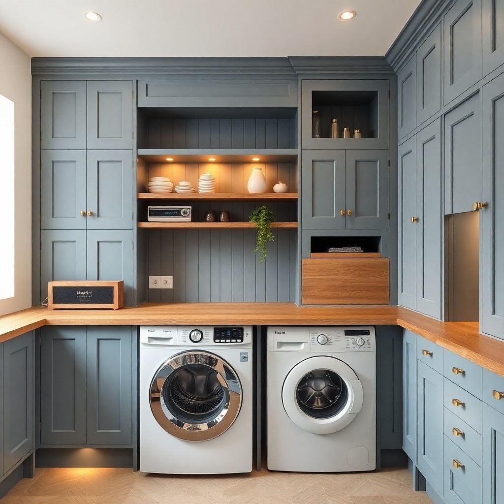 laundry room cabinets