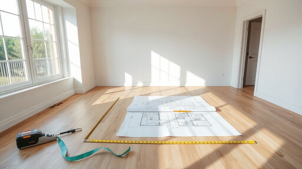 measure plan space organize