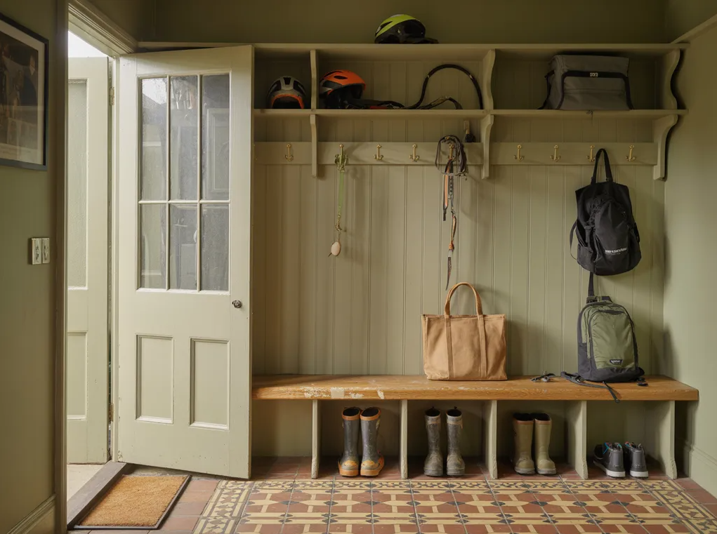 mudroom paint colours