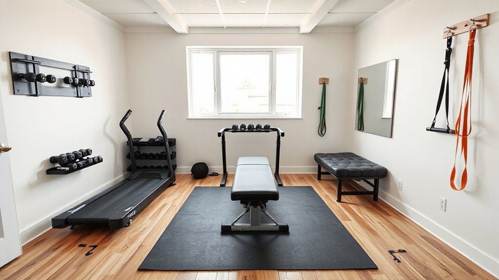 optimize modern home gym layout