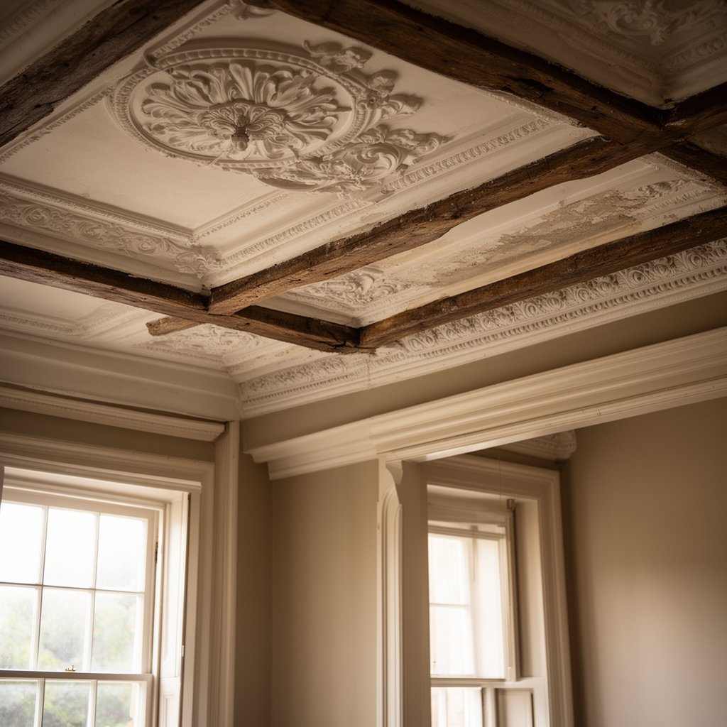 restored period ceiling