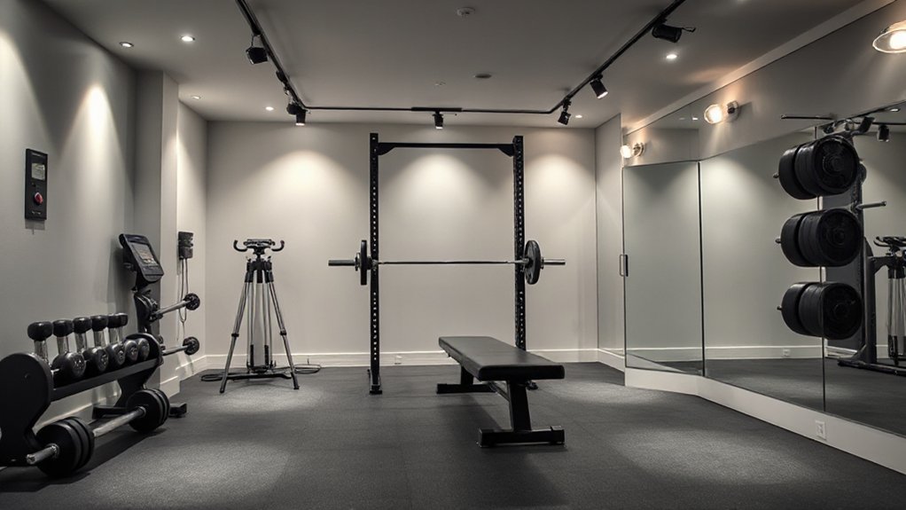 set lumen target accurately for Your Home Gym