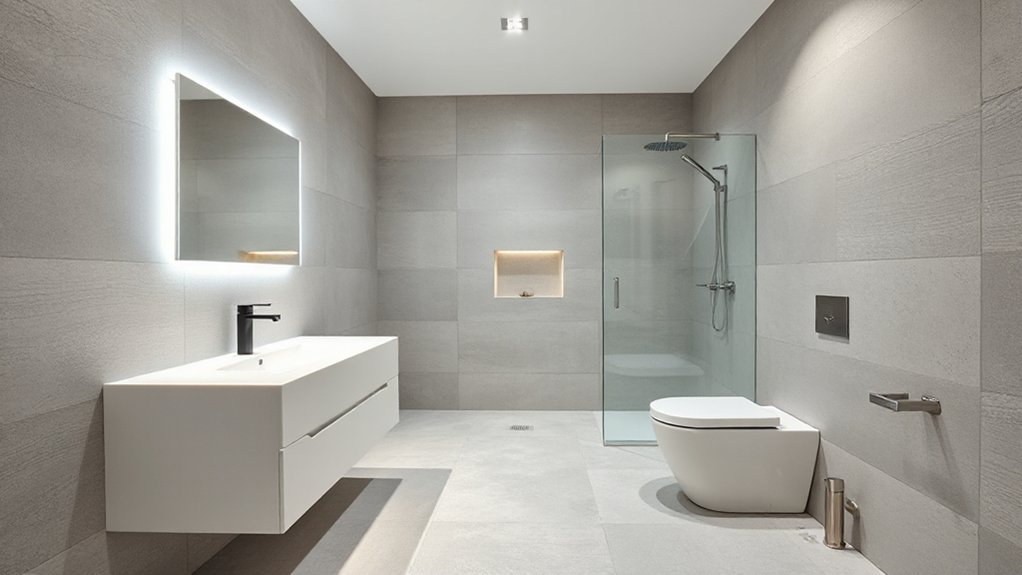 sleek fixtures durable finishes