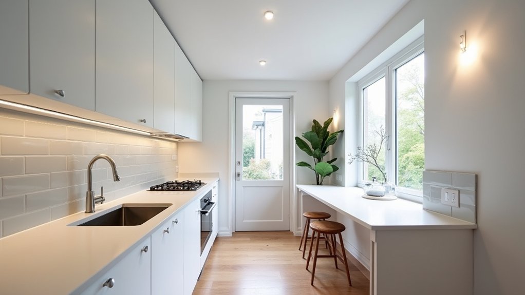 small kitchen flush mount lighting