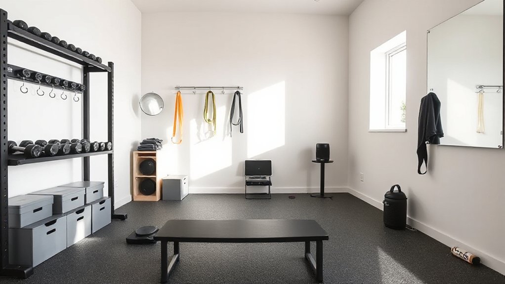 smart storage and minimal tech