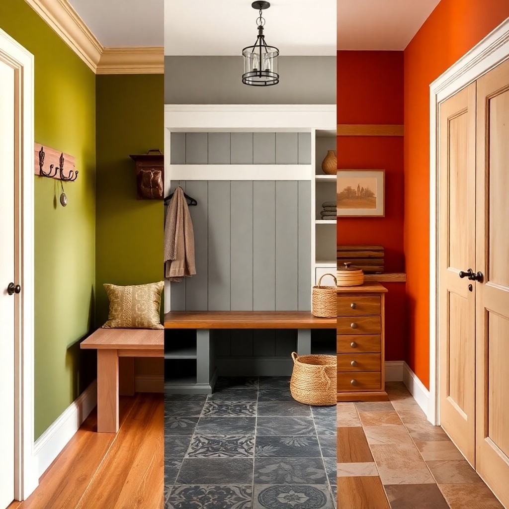 the mud room