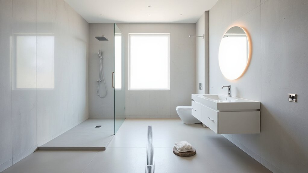 hotel-inspired wet room installation considerations