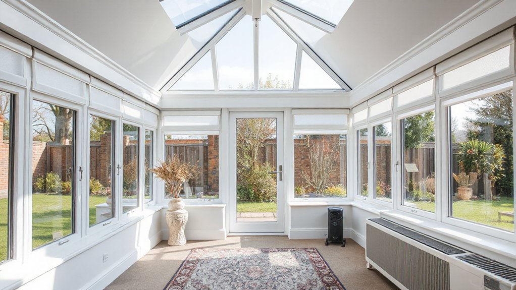 conservatory temperature and draft audit
