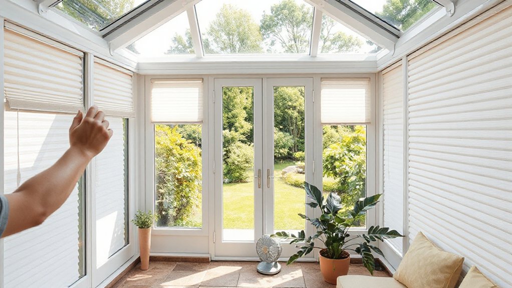control sun enhance ventilation