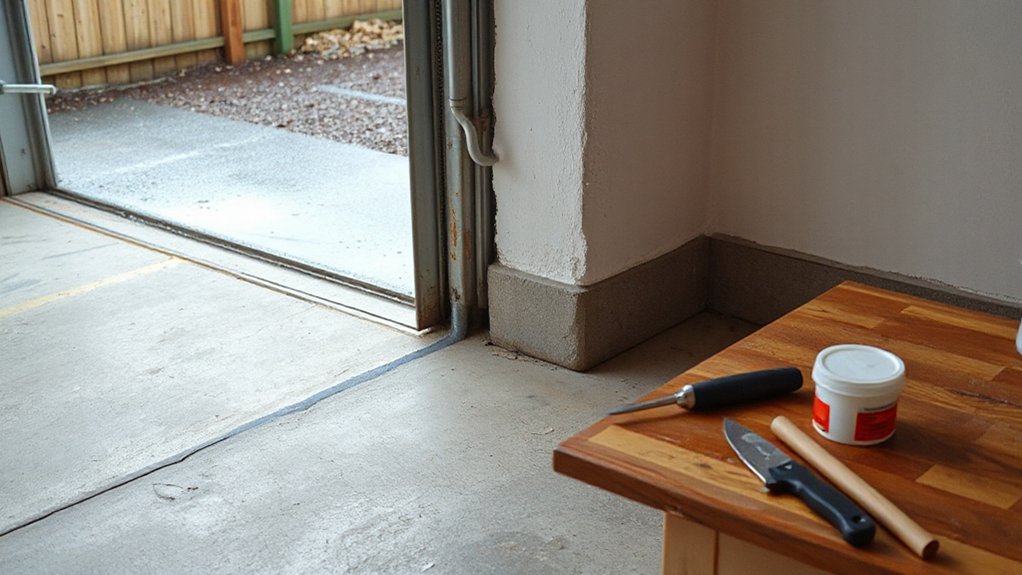seal cracks to prevent leaks
