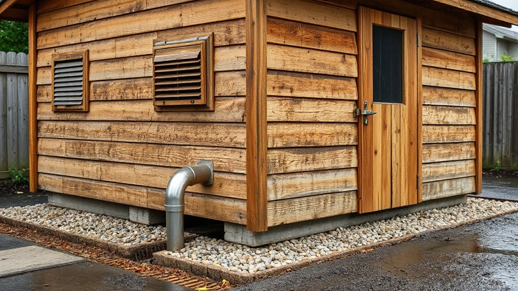 ventilation drainage moisture control