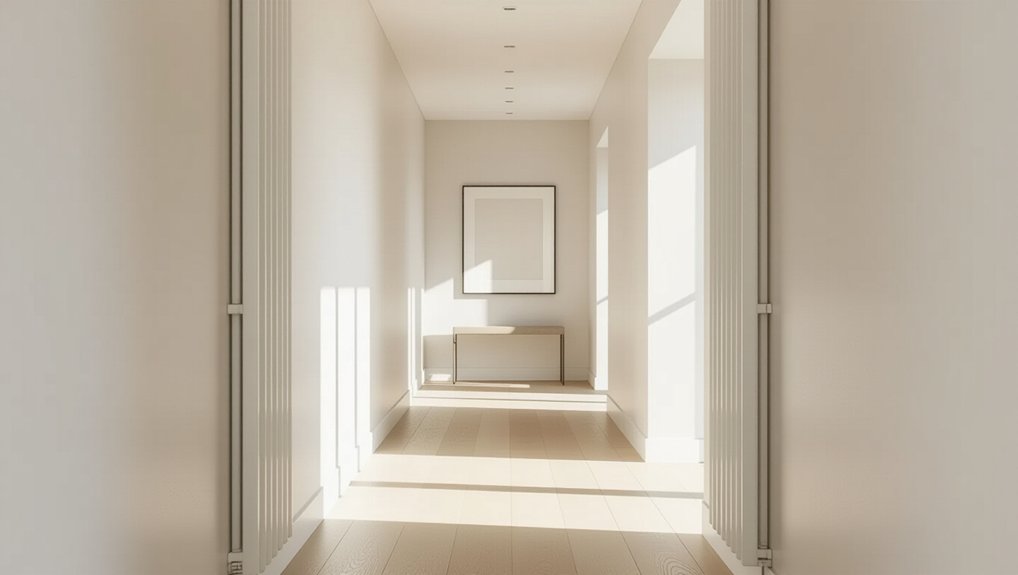 vertical radiators improve hallways
