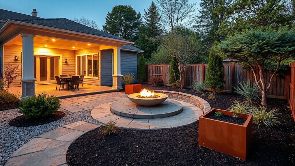 year round low maintenance landscaping